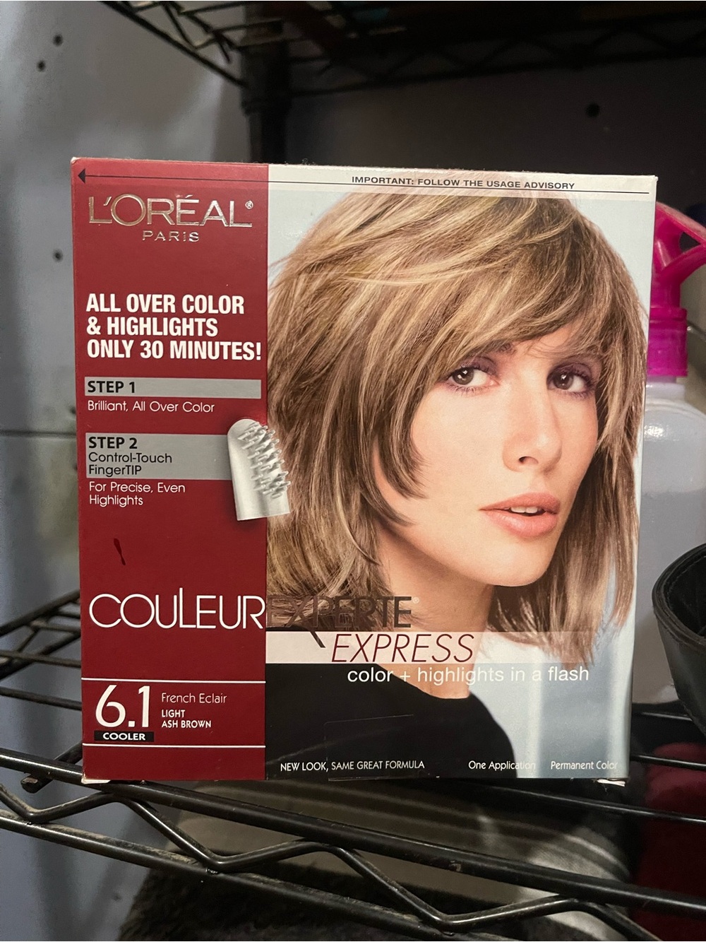 Express by L'Oréal Light Ash Brown (6.1) All-Over Color with Highlights